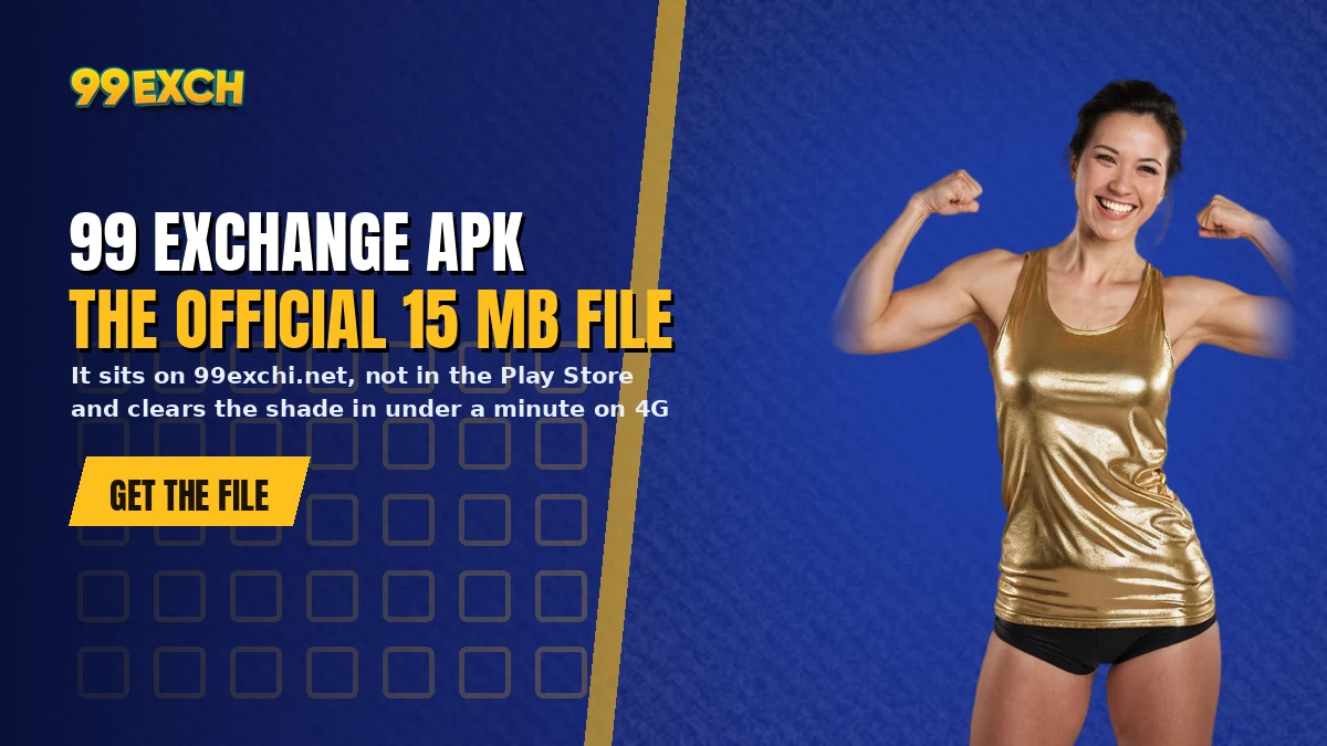 99 Exchange APK hero banner for the official Android build and the route it is downloaded through